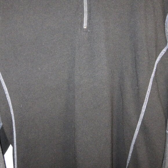 Kuhl Kashmira Sweater 1/4 zip pullover Black Mens size 2XL XXL - Picture 3 of 11